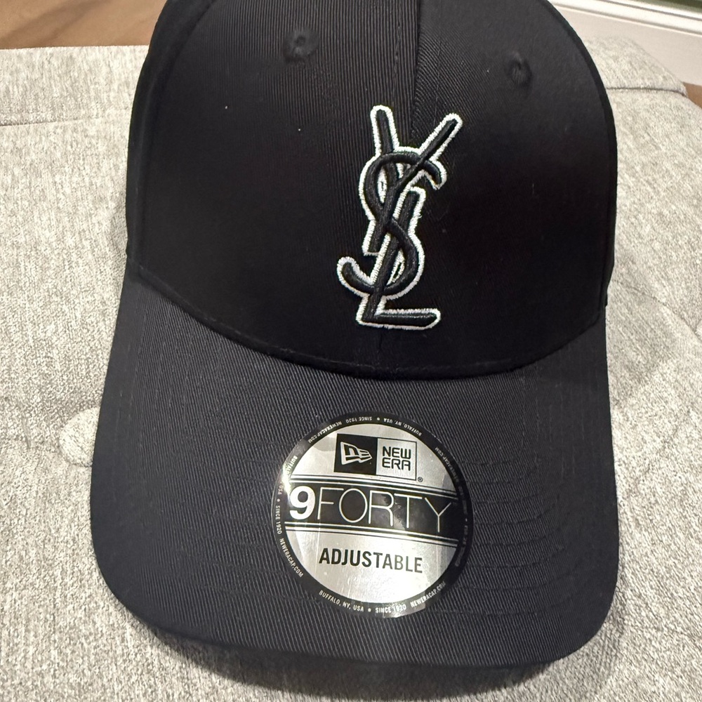 Saint Laurent YSL x New Era Cassandre Canvas Cap – Black – Adjustable